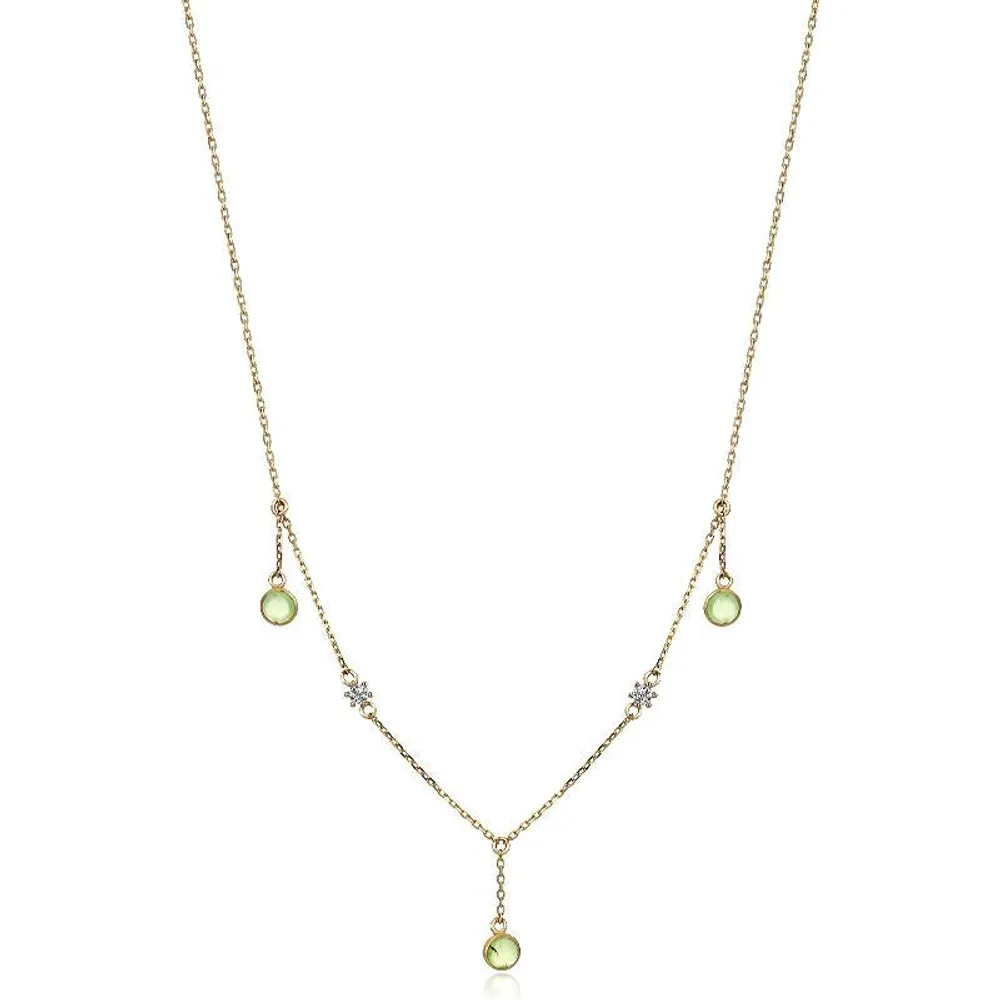 Green Cocktail Necklace