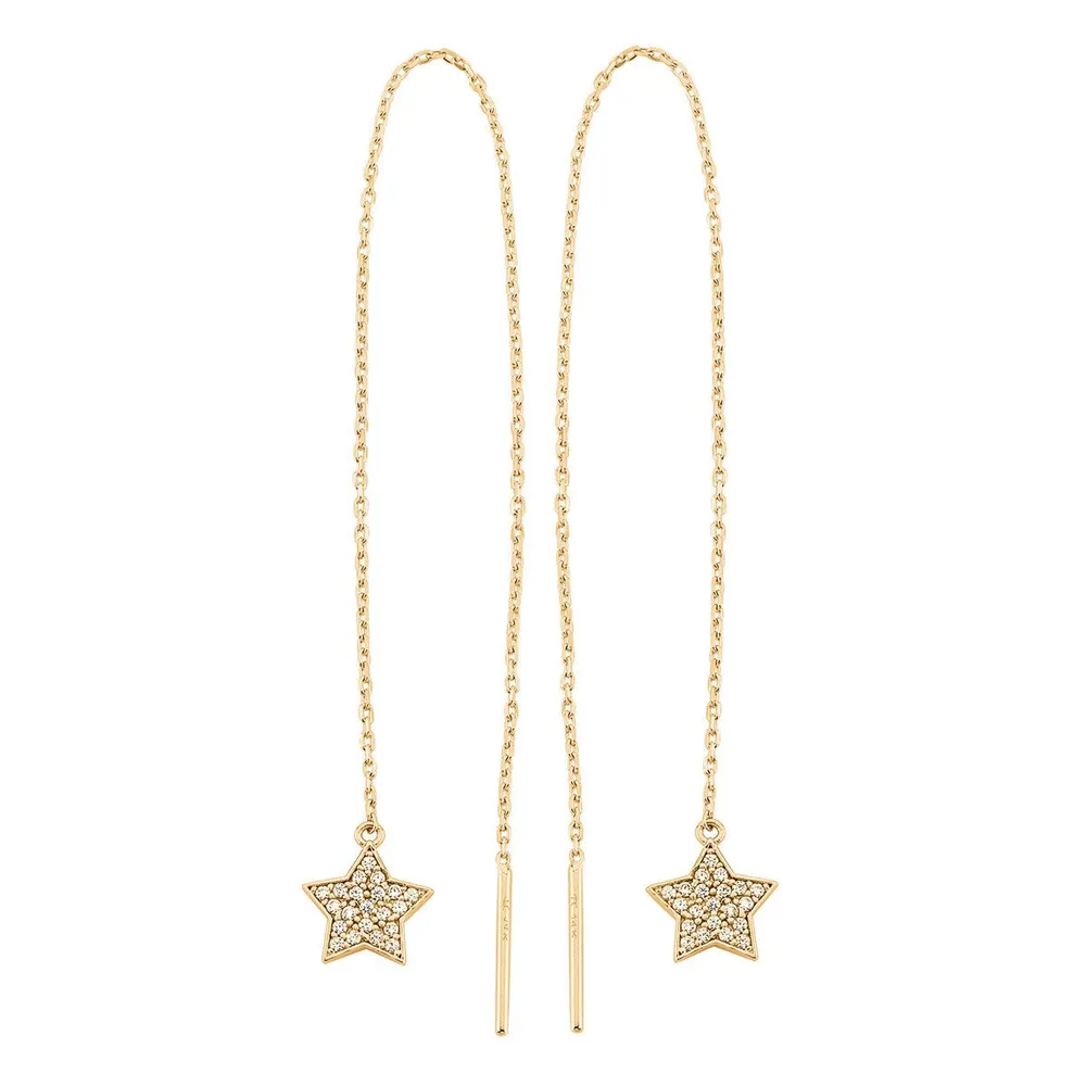 Chain Star Earring