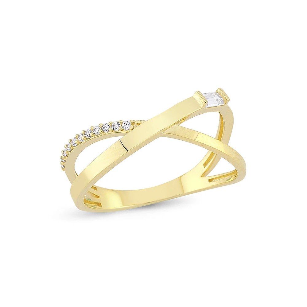 Duet Baguette Ring