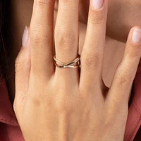 Duet Baguette Ring