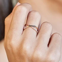 Duet Baguette Ring