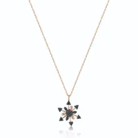 Lily Blue Diamond Necklace