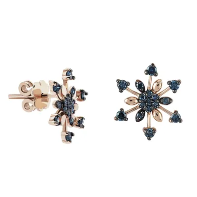 Lily Blue Diamond Earring