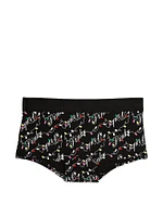 Logo Cotton Boyshort Panty