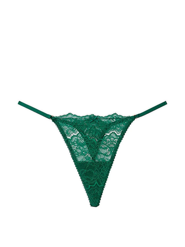 Vs Fishnet Lace V-String Panty