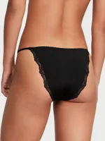 Lace & Mesh String Bikini Panty