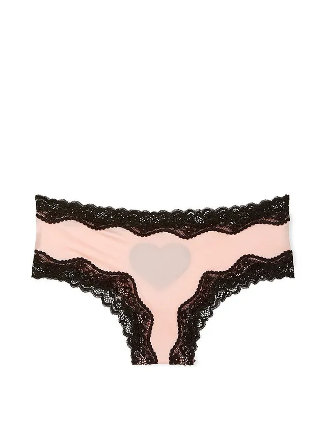 Fun & Flirty Lace-Trim Cheeky Panty