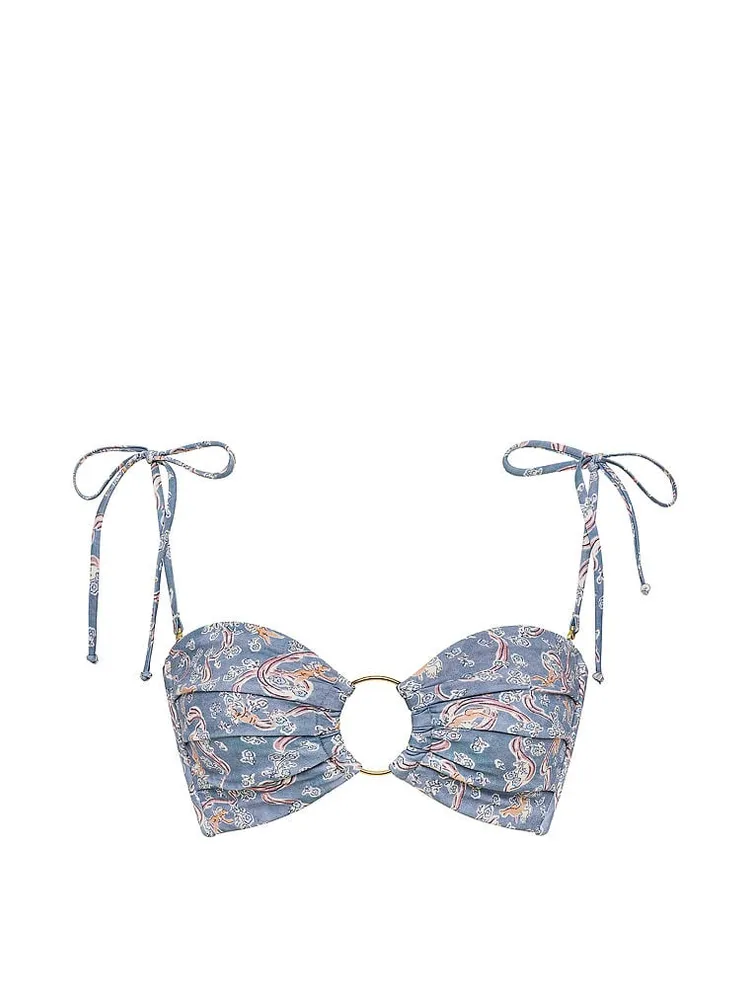 Tori Ties Bandeau Bikini Top