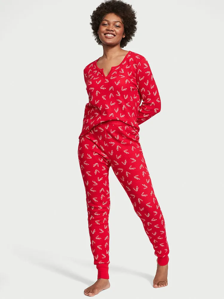 Thermal Long Pajama Set
