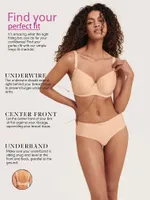 Undetected Underwire Molded T-Shirt Bra