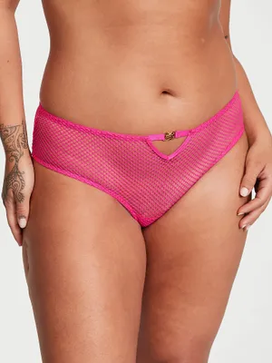 Buy Crotchless Cherry Embroidery Open-Back Panty - Order Brazilian