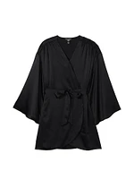 Satin Short Robe