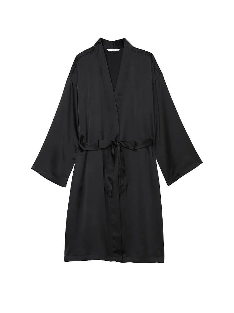 Satin Midi Robe