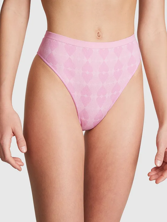 Pink Seamless Brazilian Panty