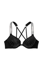 Shine Strap Bombshell Push-Up Bikini Top