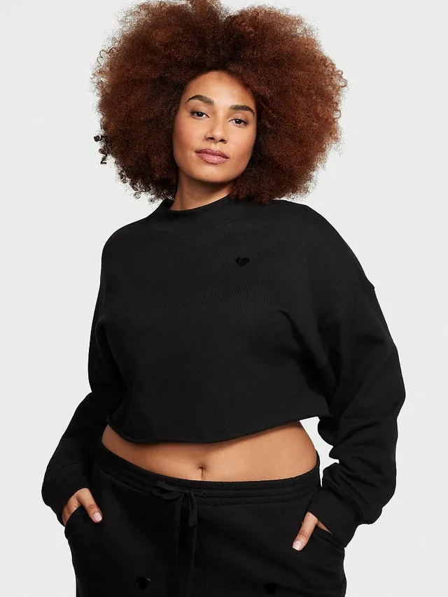 Cotton Fleece Oversized Crewneck