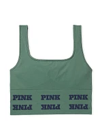 Seamless Logo Sports Bra