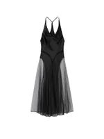 VS Archives Silk Plunge Gown