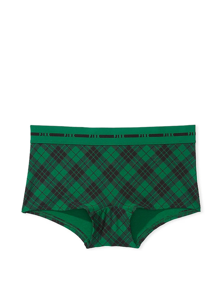 Logo Cotton Boyshort Panty