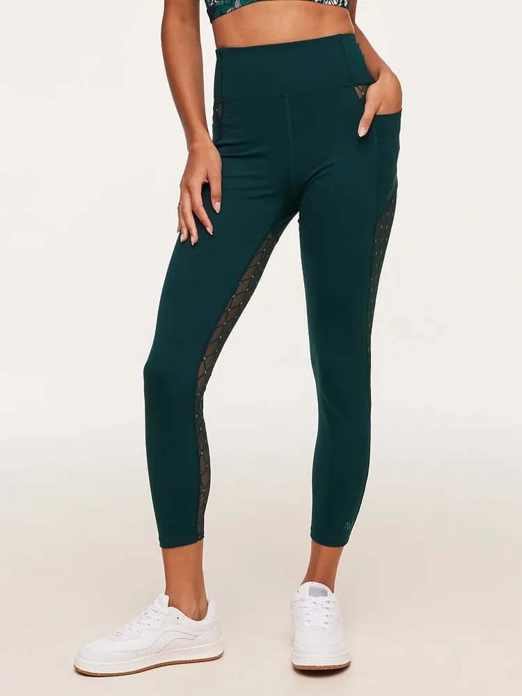 Women’s Active Legging With Mesh Detail