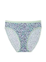 Stretch Cotton High-Leg Brief Panty