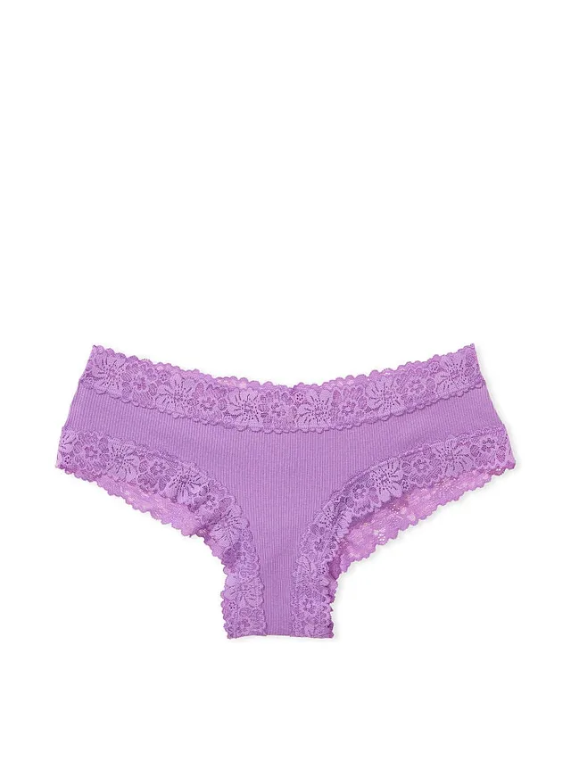 Ambrielle Everyday Cheeky With Lace Trim Panty