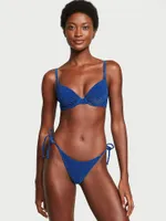 Shimmer Side-Tie Brazilian Bikini Bottom