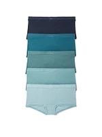 5-Pack Cotton Boyshort Panties