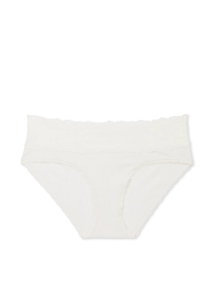 Wink Lace-Trim Hiphugger Panty