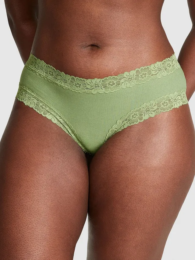 Everyday Lace Trim Thong Panty