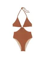 Shimmer Monokini One-Piece Swimsuit