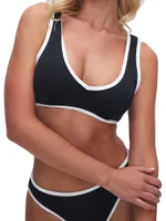 Varsity Support Bikini Top