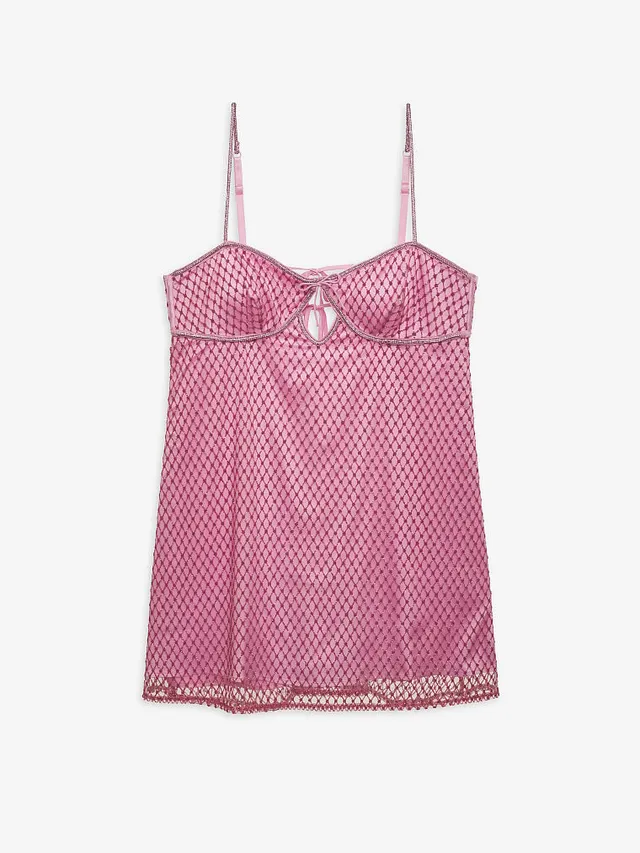 glitter heart slip dress VS Glitter Heart Slip Dress