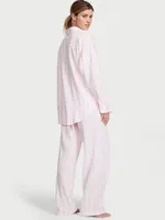 Modal-Cotton Long Pajama Set