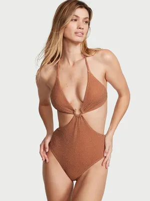 Shimmer Monokini One-Piece Swimsuit