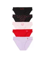 5-Pack Stretch Cotton Bikini Panties