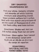Soft Shine Dry Shampoo