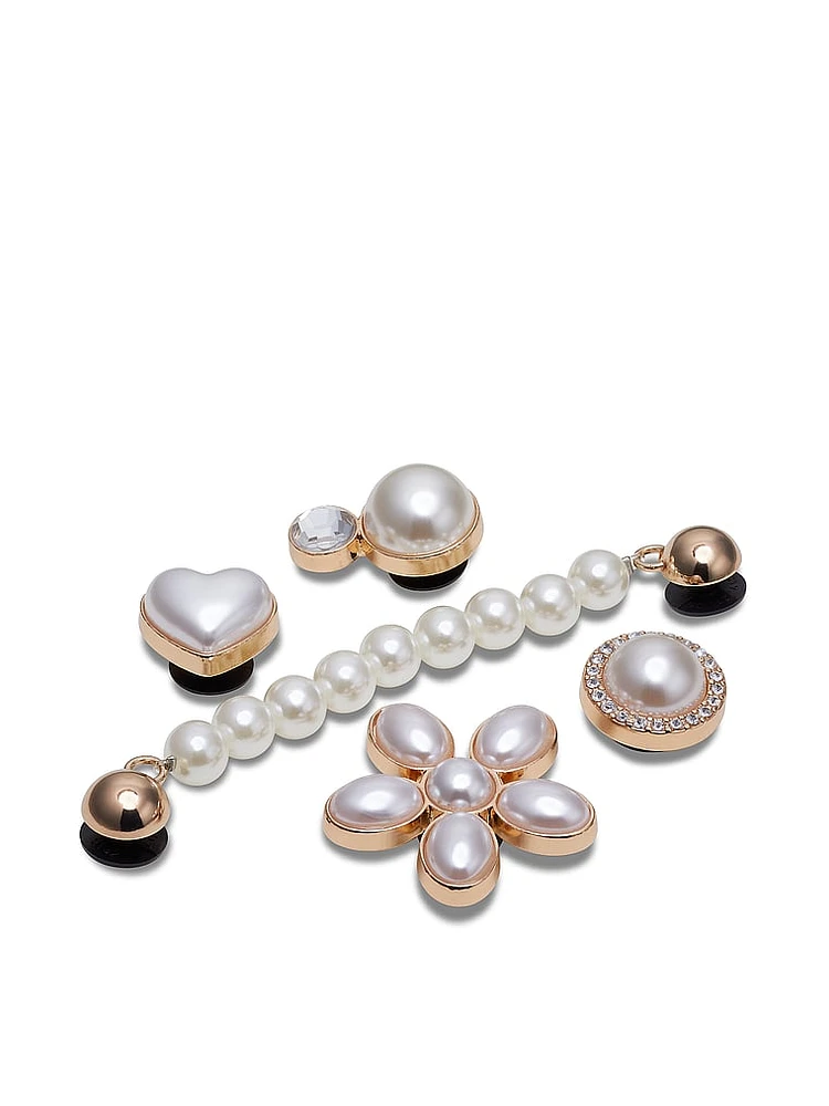 Jibbitz Dainty Pearl Jewelry 5-Piece Set 