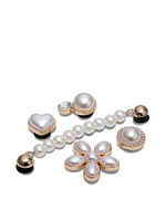 Jibbitz Dainty Pearl Jewelry 5-Piece Set 