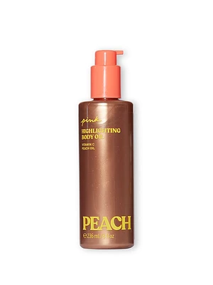 Shimmer Peach Highlighting Oil