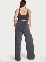 Featherweight Knit Wide-Leg Pants