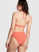 High-Waist Cheeky Bikini Bottom