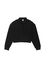 Ivy Fleece Polo Sweatshirt
