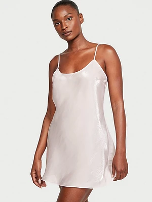 Organza Mini Slip Dress