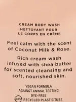 Natural Beauty Cream Body Wash