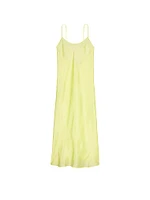 Organza Midi Slip Dress