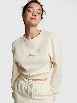 Ivy Fleece Yoke Seam Crew Sweatshirt