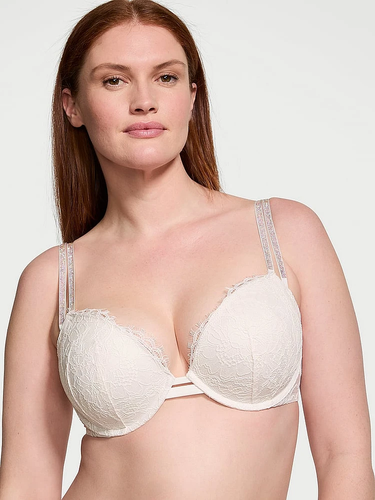 Shine Strap Push-Up Bra