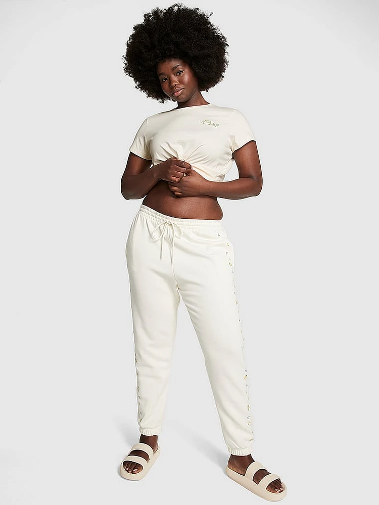 Ivy Fleece Slim Sweatpants