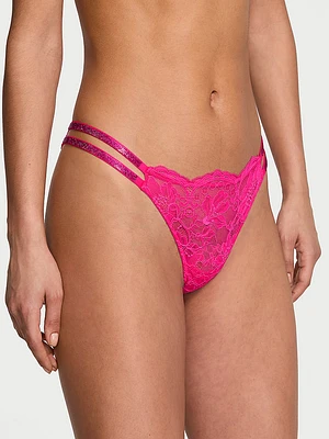 Shine Strap Brazilian Panty